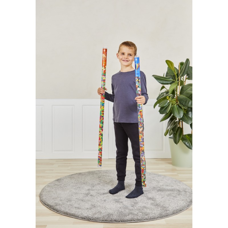 Plus Plus konstruktorius 1 METRAS, bazinių spalvų