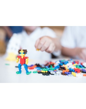 Plus Plus konstruktorius 1 METRAS, bazinių spalvų