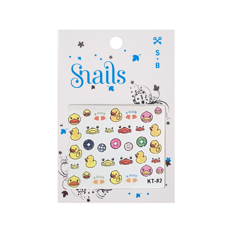 Snails nagų lipdukai, Kva Kva