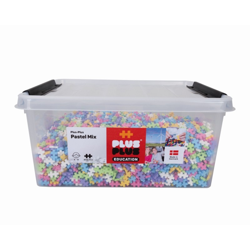 Plus Plus konstruktorius Mini Pastel, 6000 det.