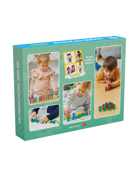 Plus Plus konstruktorius, didelių detalių rinkinys, 130 det.