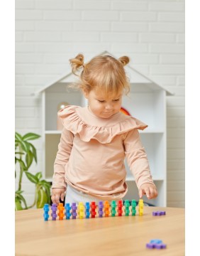 Plus Plus konstruktorius, didelių detalių rinkinys, 130 det.