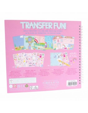 Spalvinimo rinkinys su perkeliamais piešinukais, Vaivorykštės fėja