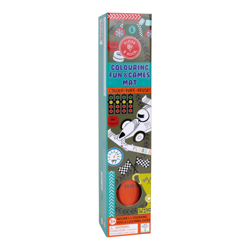 Daugkartinis spalvinimo ir užduočių kilimėlis, Mašinos