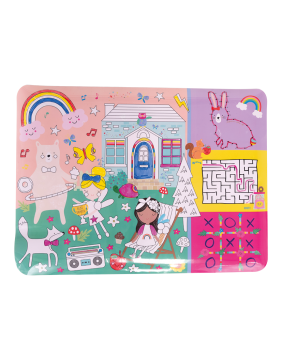 Daugkartinis spalvinimo ir užduočių kilimėlis, Vaivorykštės fėja