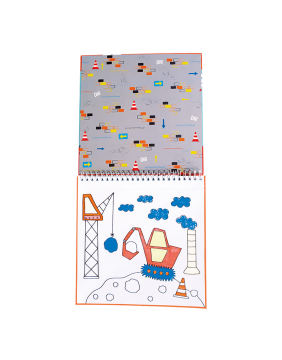 Spalvinimo rinkinys su stebuklingais flomasteriais, Statybos