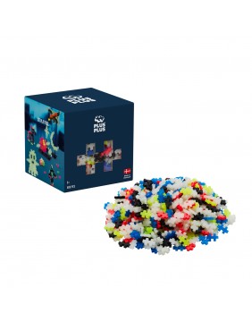 Plus Plus konstruktorius, šviečia tamsoje, 600 det.