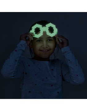 Plus Plus konstruktorius, šviečia tamsoje, 600 det.