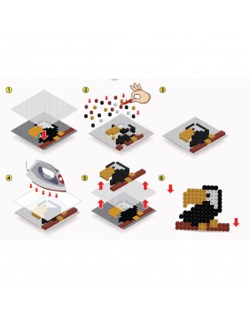 Red Castle lyginimo karoliukai, Safaris