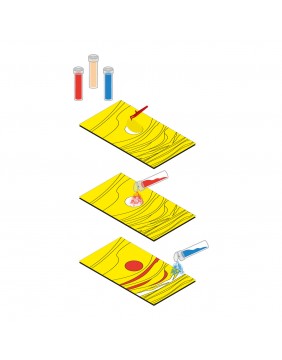 Red Castle piešimo smėliu rinkinys 3in1