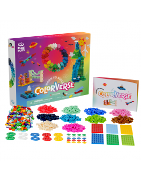 Plus Plus konstruktorius, Spalvos, 1000 det.