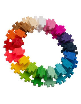 Plus Plus konstruktorius, Spalvos, 1000 det.