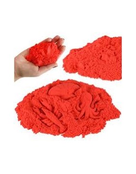 Red Castle kinetinis smėlis, raudonas 500 g