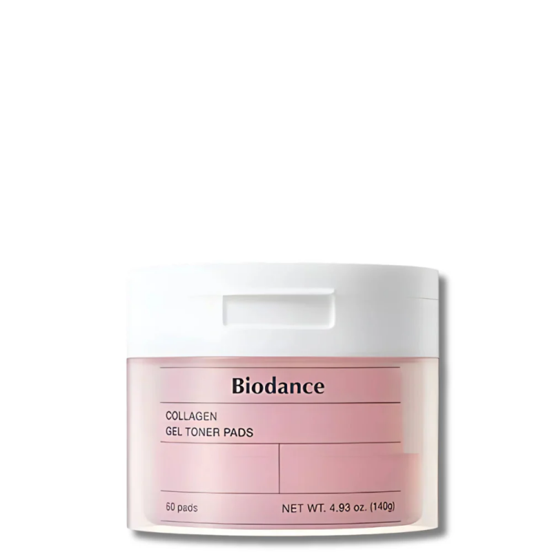 BIODANCE Collagen Gel Toner Pads - geliniai toniko padeliai 60 vnt