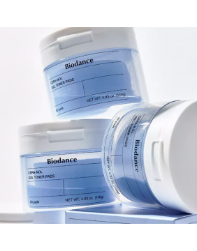 Biodance Cera Nol Gel Toner Pads drėkinamieji veido padeliai, 60 vnt