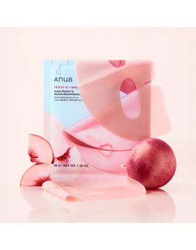 ANUA Peach 70 Niacin Brightening Collagen Mask - veido kaukė