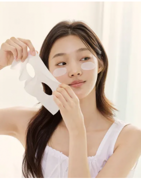 COSRX Advanced Snail Mucin Glass Glow Hydrogel Mask hidrogelinė kaukė su sraigių mucinu