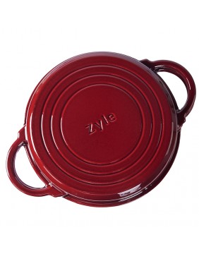 Apvalus emaliuotas ketaus puodas ZY12RKI