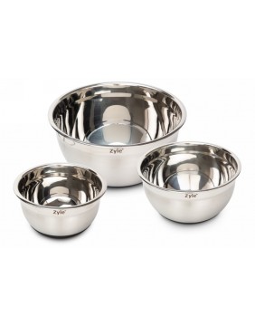 Metalinių dubenėlių rinkinys ZY193SMB