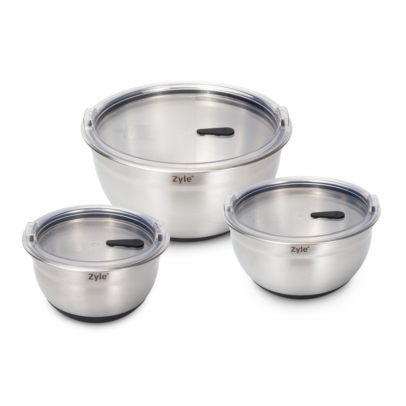 Metalinių dubenėlių rinkinys ZY193MMB