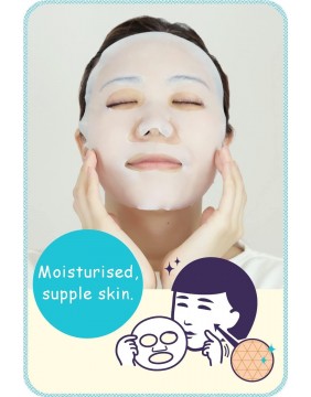 Keana Nadeshiko Drėkinamoji Ryžių Veido Kaukė 10 vnt