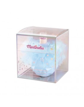 MARTINELIA kvepianti kūno dulksna žydra Shimmer, 100 ml