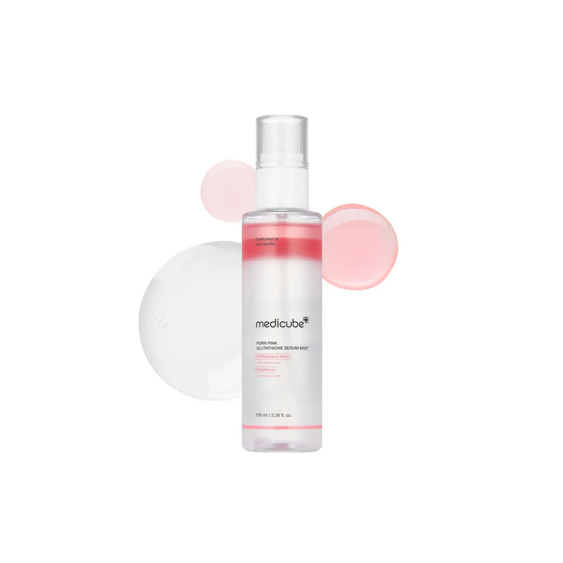 MEDICUBE PDRN Pink Glutathione Serum Mist - veido dulksna