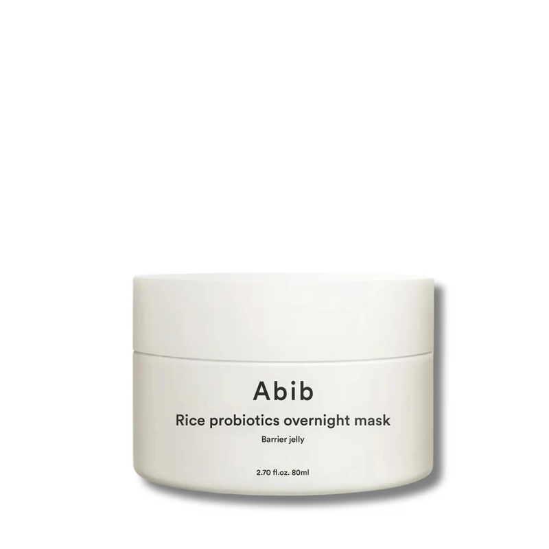 Abib - Rice Probiotics Overnight Mask Barrier Jelly - miego kaukė su probiotikais