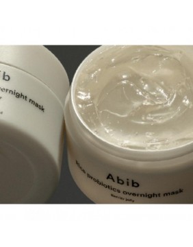 Abib - Rice Probiotics Overnight Mask Barrier Jelly - miego kaukė su probiotikais
