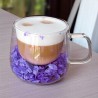 Termostiklinė stiklinė su gėlių kompozicija viduje (180 ml)