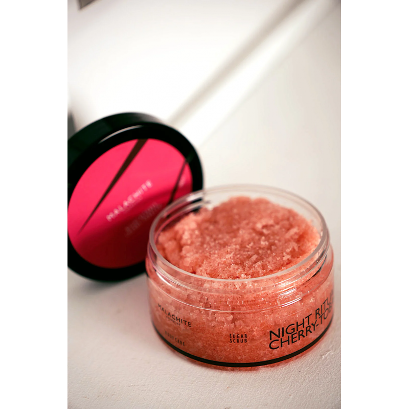 Vyšnių šveitiklis MALACHITE COSMETICS „Night Rituals – Cherry & Tobacco“, 300 ml