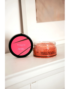 Vyšnių šveitiklis MALACHITE COSMETICS „Night Rituals – Cherry & Tobacco“, 300 ml