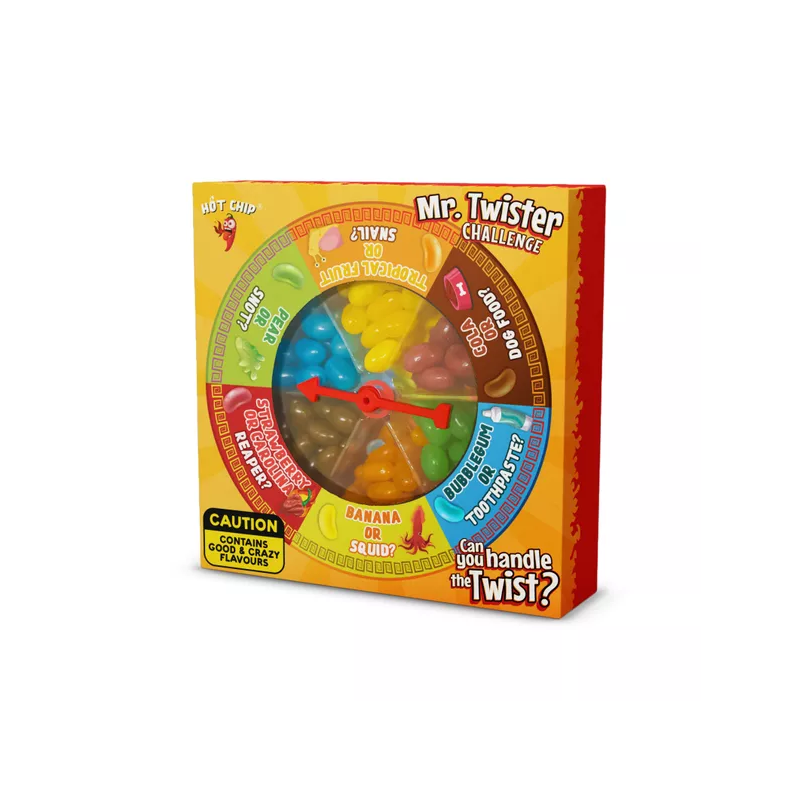 Želė pupelės HOT CHIP MR. TWISTER CHALLENGE, 120g