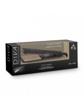 Diva Pro Styling Digital Crimper Plaukų gofravimo žnyplės