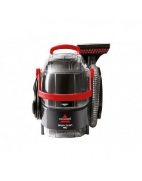 Bissell SpotClean Pro dėmių valymo siurblys su plovimo funkcija (750 W, raudonas/titanium)
