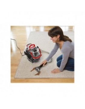 Bissell SpotClean Pro dėmių valymo siurblys su plovimo funkcija (750 W, raudonas/titanium)