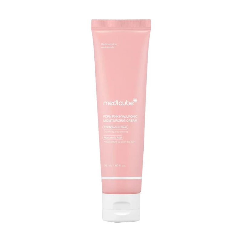 Medicube - PDRN Pink Hyaluronic Moisturizing Cream - veido kremas