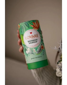 Lovare Bahamian Soursop Loose Leaf Tea - žalioji vaisinė arbata
