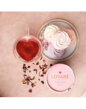 Lovare „Strawberry Marshmallow“ - braškinė žalioji arbata