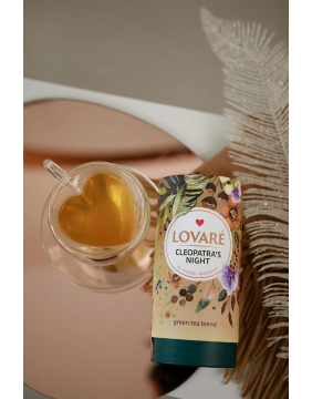 Lovare Cleopatra's Night Loose Leaf Tea - aviečių aromato žalioji arbata