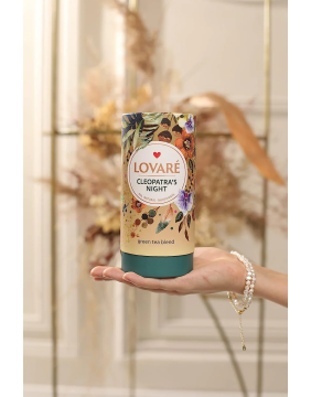Lovare Cleopatra's Night Loose Leaf Tea - aviečių aromato žalioji arbata