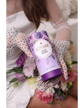 Lovare Wild Berry Loose Leaf Tea - laukinių uogų skonio juodoji arbata