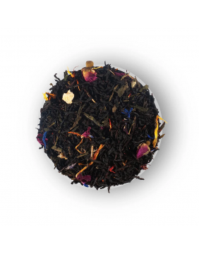 Lovare 1001 Nights Loose Leaf Tea - vynuogių skonio juodosios ir žaliosios arbatos mišinys