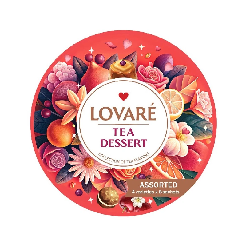 Lovare Tea Dessert - arbatų rinkinys, 32vnt.