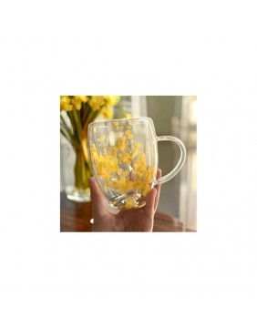 Termostiklinė su gėlių kompozicija viduje SZK153 (300ml)