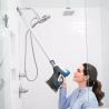Bissell PowerFresh Slim Steam Mop grindų šluostė su garų funkcija, 1500 W, mėlyna