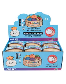 Žaislas SQUISHY BUN RAINBOW MYSTERY DUMPLING SMALL