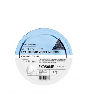 VT Cosmetics Reedle Shot EX Hyaluronic Modeling Pack alginatinė veido kaukė
