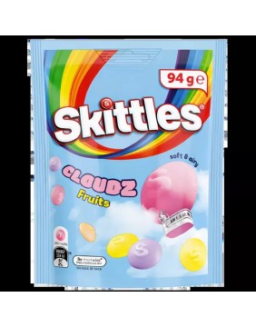 Kramtomi saldainiai SKITTLES SQUISHY CLOUDZ (FRUITS), 94g