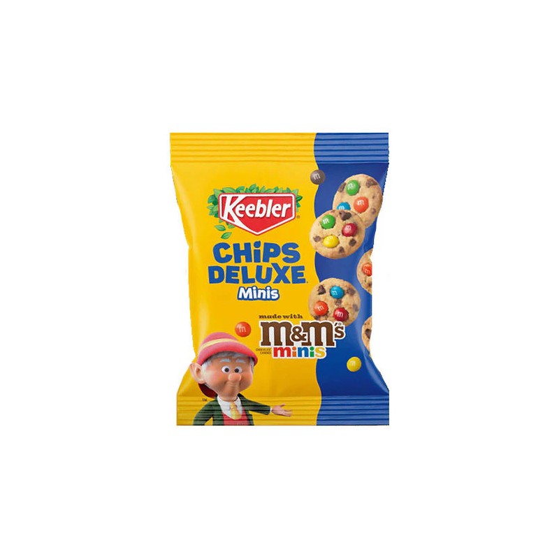 Sausainiai KEEBLER CHIPS DELUXE MINIS (M&M'S), 45g